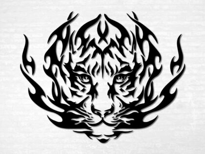 Tiger Vinyl Decal