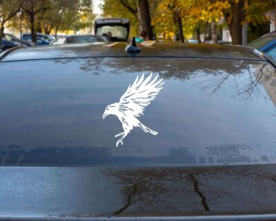 Crow Vinyl Decal