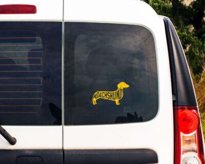 Dachshund Vinyl Decal