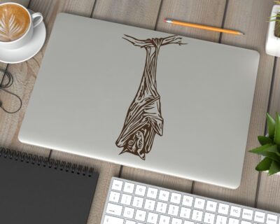 Hanging Bat Vinyl Decal