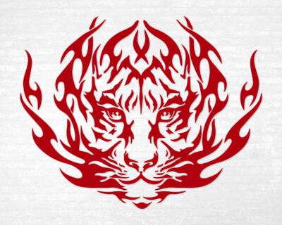 Tiger Vinyl Decal