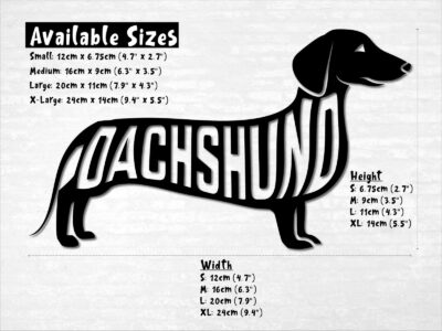 Dachshund Vinyl Decal