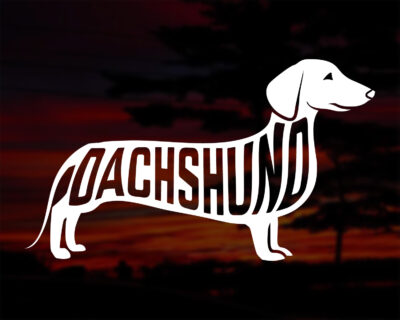 Dachshund Vinyl Decal