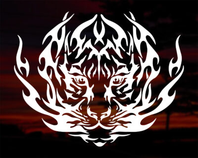 Tiger Vinyl Decal