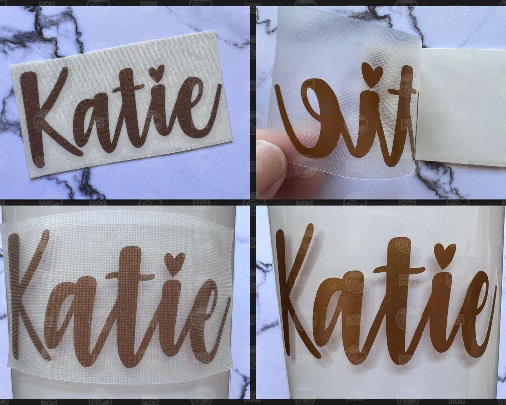 Custom Lettering Vinyl Decal