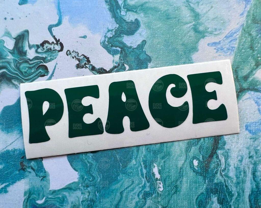 Custom Lettering Vinyl Decal