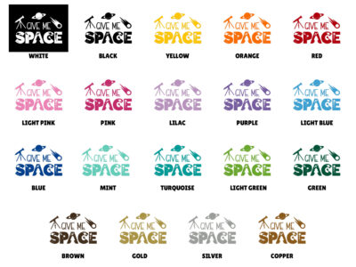 Give Me Space Decal - Evoke Decals