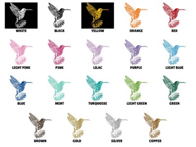 Hummingbird Decal - Evoke Decals