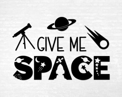 Give Me Space Decal - Evoke Decals