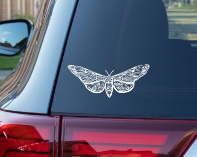 Moth Decal - Evoke Decals