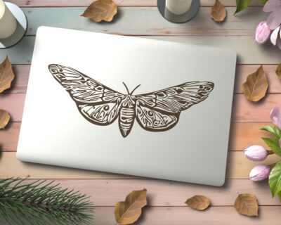 Moth Decal - Evoke Decals