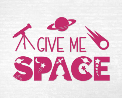 Give Me Space Decal - Evoke Decals