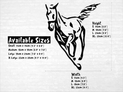 Running Horse Decal - Evoke Decals