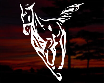 Running Horse Decal - Evoke Decals