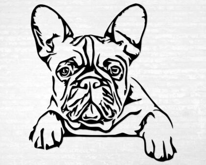 French Bulldog Decal