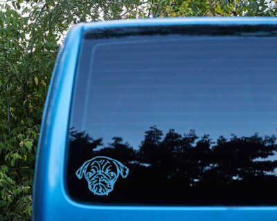 Pug Decal - Evoke Decals