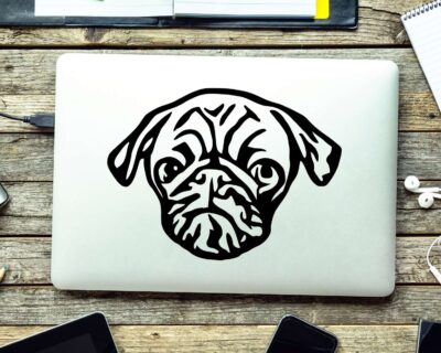 Pug Decal - Evoke Decals