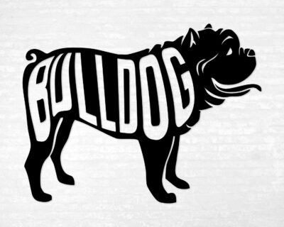 Bulldog Decal - Evoke Decals