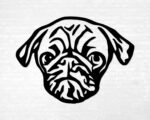 Pug Decal - Evoke Decals
