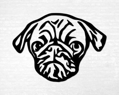 Pug Decal - Evoke Decals