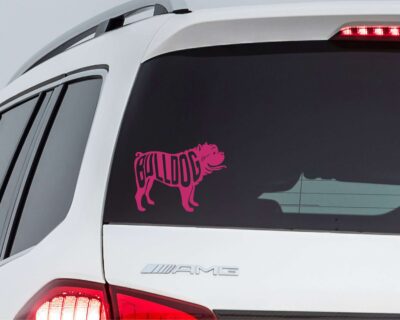 Bulldog Decal - Evoke Decals