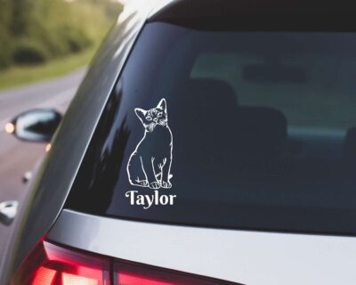 Cat Decal - Evoke Decals