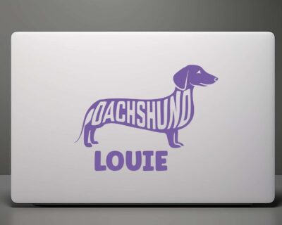 Dachshund Vinyl Decal - Evoke Decals