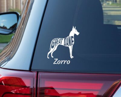 Great Dane Decal - Evoke Decals