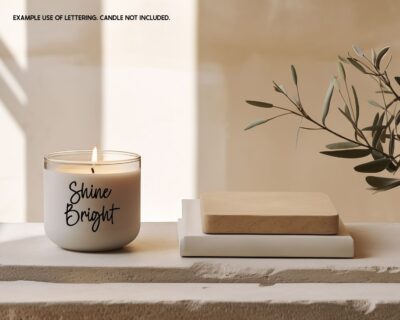 Custom Vinyl Lettering Decals – Evoke Decals