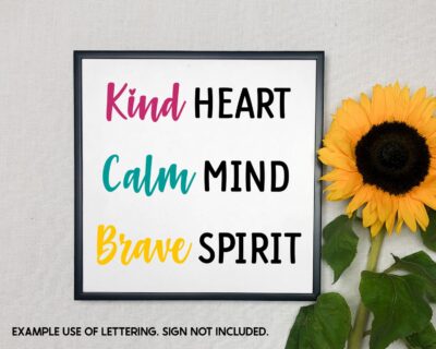 Custom Vinyl Lettering Decals – Evoke Decals