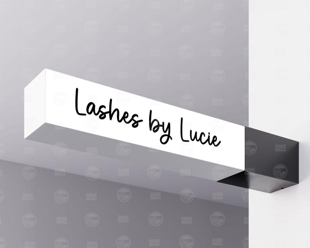 Custom Vinyl Lettering Decals – Evoke Decals