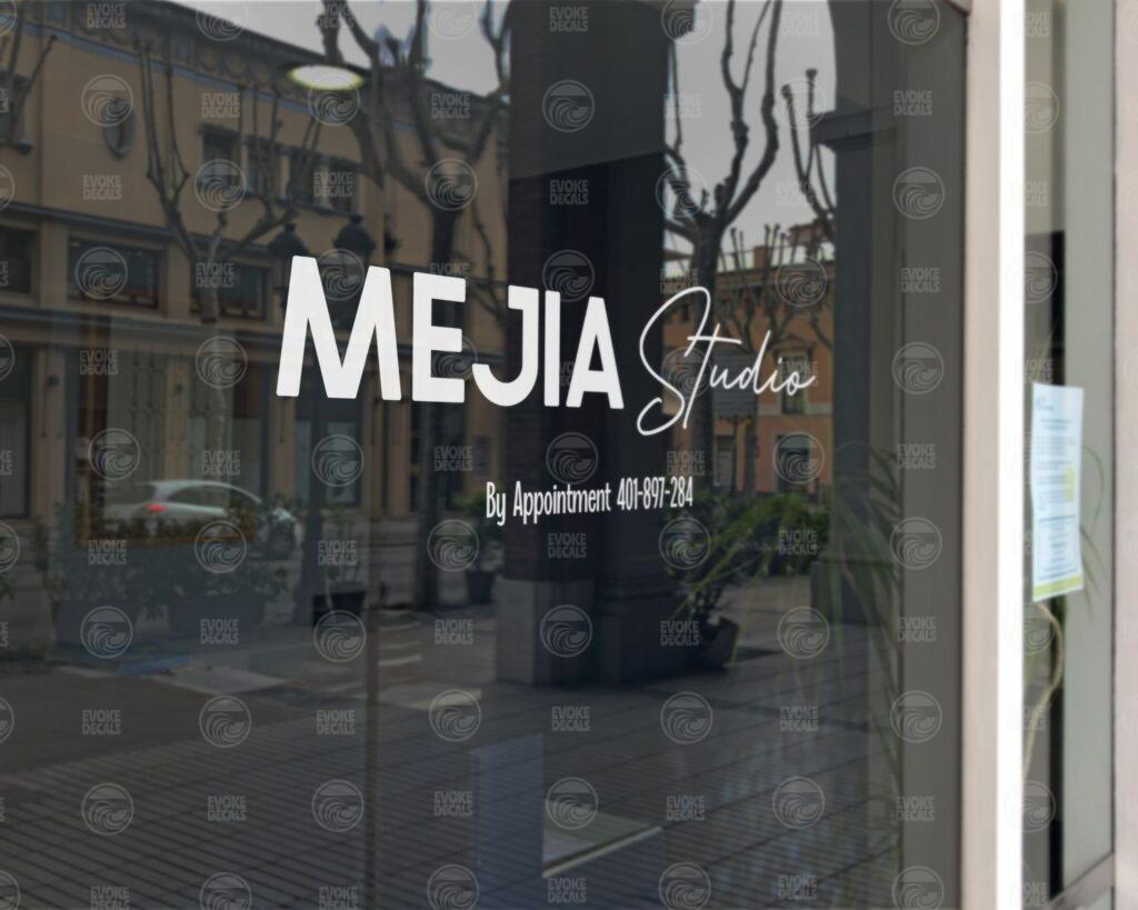 Custom Vinyl Lettering Decals – Evoke Decals