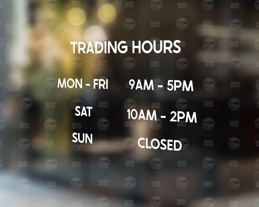 Custom Vinyl Lettering Decals – Evoke Decals