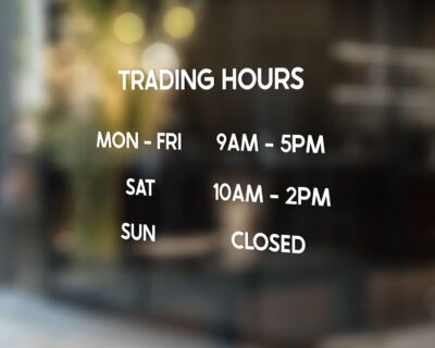 Custom Vinyl Lettering Decals – Evoke Decals