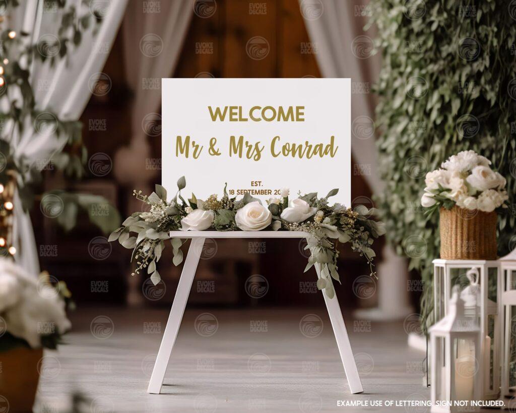 Custom Vinyl Lettering Decals – Evoke Decals