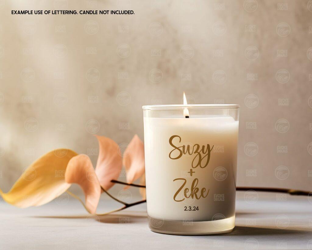 Custom Vinyl Lettering Decals – Evoke Decals