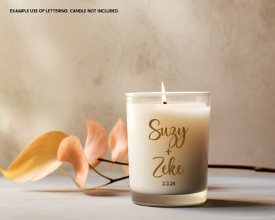 Custom Vinyl Lettering Decals – Evoke Decals