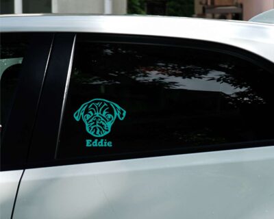 Pug Decal - Evoke Decals