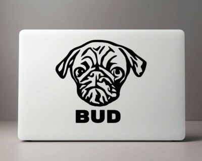 Pug Decal - Evoke Decals