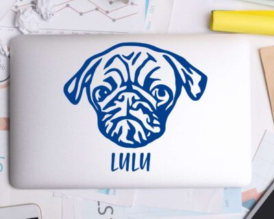 Pug Decal - Evoke Decals