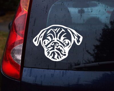 Pug Decal - Evoke Decals