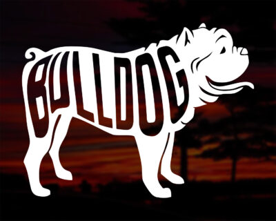 Bulldog Decal - Evoke Decals