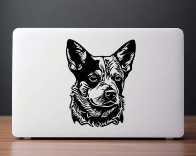 Australian Blue Heeler aka Cattle Dog Decal - Evoke Decals