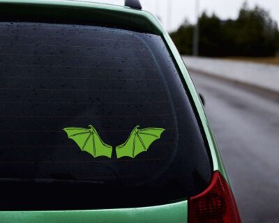 Bat Wings Decal - Evoke Decals