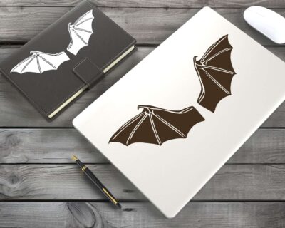 Bat Wings Decal - Evoke Decals