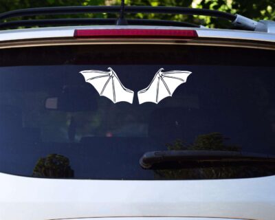 Bat Wings Decal - Evoke Decals