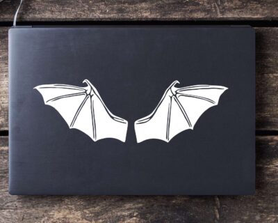 Bat Wings Decal - Evoke Decals