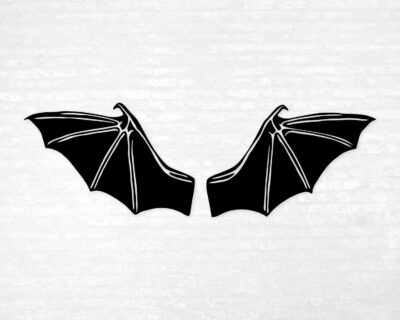 Bat Wings Decal - Evoke Decals